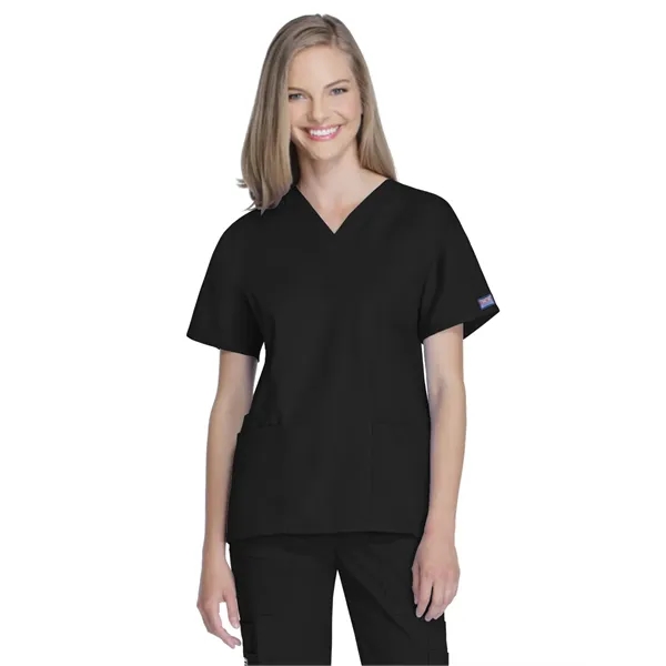 Cherokee - Workwear Originals - Women's V-Neck Scrub Top - Cherokee - Workwear Originals - Women's V-Neck Scrub Top - Image 1 of 24