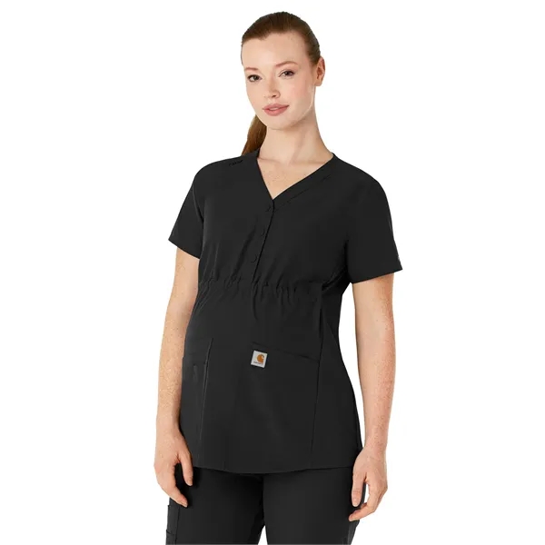 Carhartt Scrubs Force Essentials Women's Four-Pocket Henl... - Carhartt Scrubs Force Essentials Women's Four-Pocket Henl... - Image 0 of 0