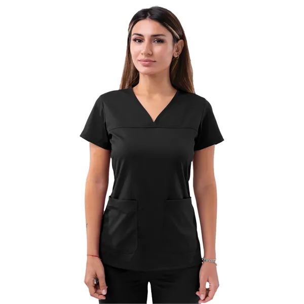 Adar - Pro - Women's V-Neck Sweetheart Top - Adar - Pro - Women's V-Neck Sweetheart Top - Image 0 of 20