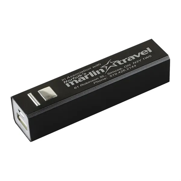 2200 mAh Rectangular Power Bank - 2200 mAh Rectangular Power Bank - Image 1 of 4