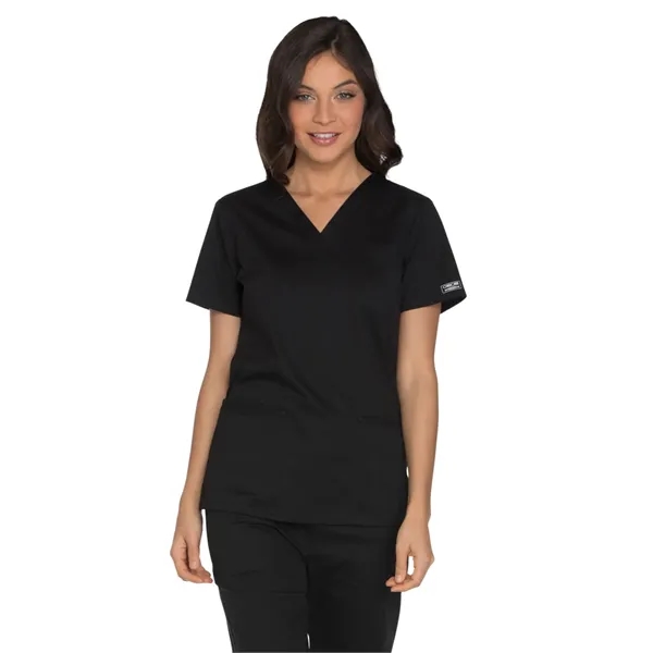 Cherokee - Workwear Core Stretch - Women's V-Neck Scrub Top - Cherokee - Workwear Core Stretch - Women's V-Neck Scrub Top - Image 1 of 10