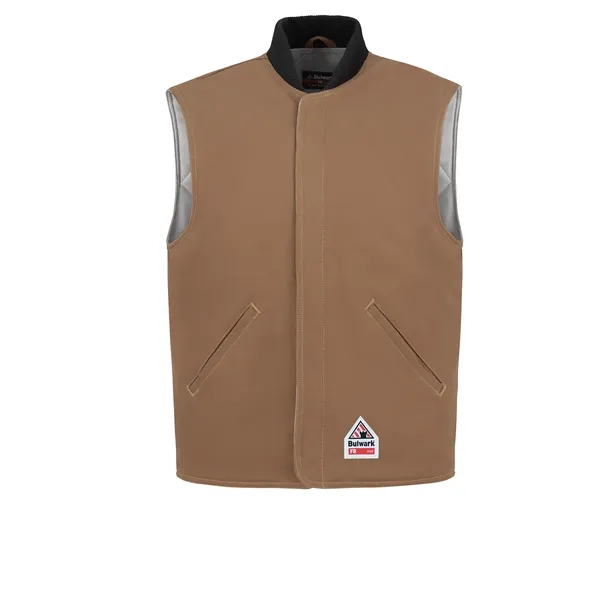 Bulwark Canvas Collection - Unisex Brown Duck Vest Jacket... - Bulwark Canvas Collection - Unisex Brown Duck Vest Jacket... - Image 0 of 0