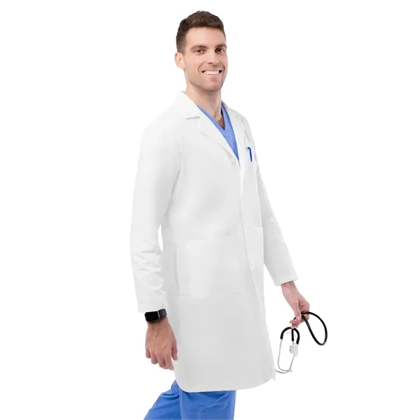 Adar - Universal - Unisex Four-Pocket 39" Midriff Lab Coat - Adar - Universal - Unisex Four-Pocket 39" Midriff Lab Coat - Image 0 of 1