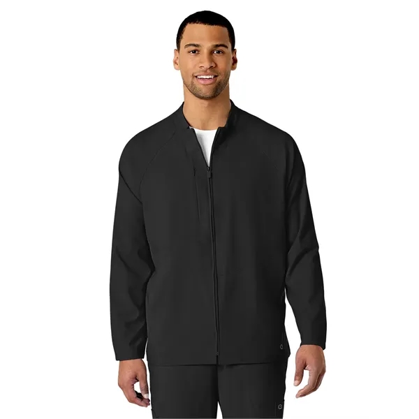 Wink - W123 - Men's Three-Pocket Zip-Front Warm-Up Jacket - Wink - W123 - Men's Three-Pocket Zip-Front Warm-Up Jacket - Image 0 of 20