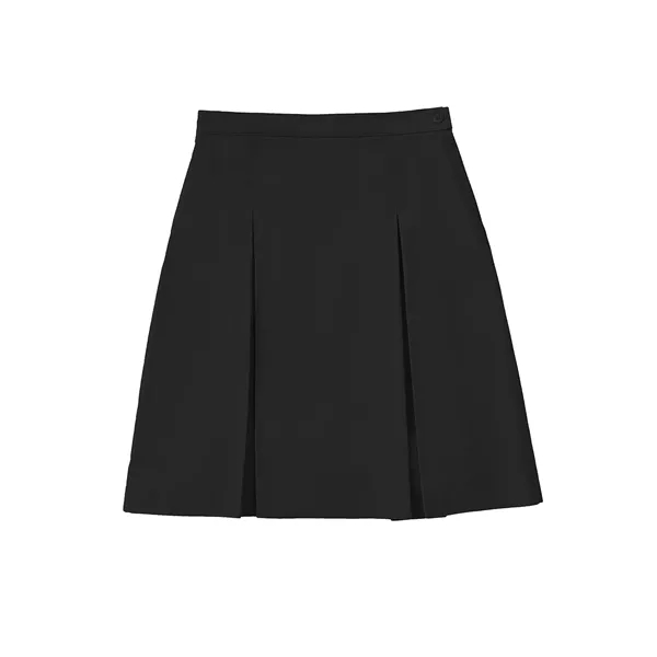 Classroom Uniforms - Girls' Longer Length Kick Pleat Skirt - Classroom Uniforms - Girls' Longer Length Kick Pleat Skirt - Image 0 of 2