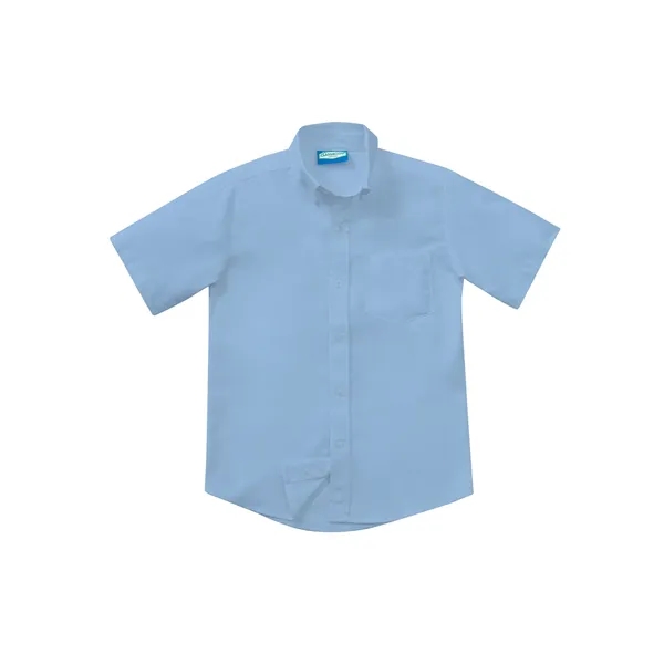 Classroom Uniforms - Boys' Short Sleeve Oxford Shirt - Classroom Uniforms - Boys' Short Sleeve Oxford Shirt - Image 1 of 2