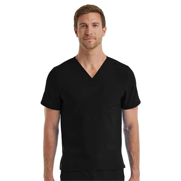 ScrubJoy Fit-4-All - Unisex One-Pocket V-Neck Top - ScrubJoy Fit-4-All - Unisex One-Pocket V-Neck Top - Image 0 of 11