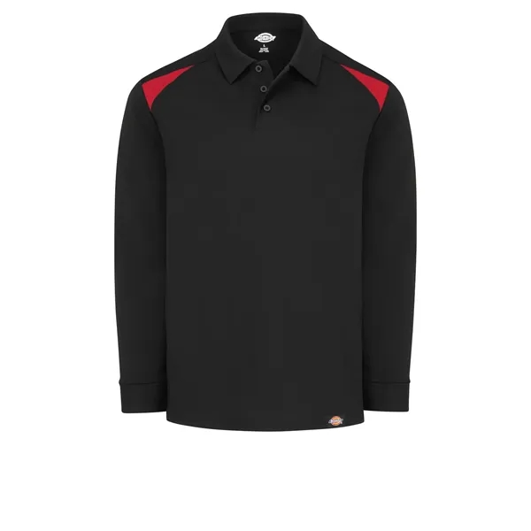 Dickies Shirts - Men's Team Performance Long-Sleeve Polo - Dickies Shirts - Men's Team Performance Long-Sleeve Polo - Image 0 of 2