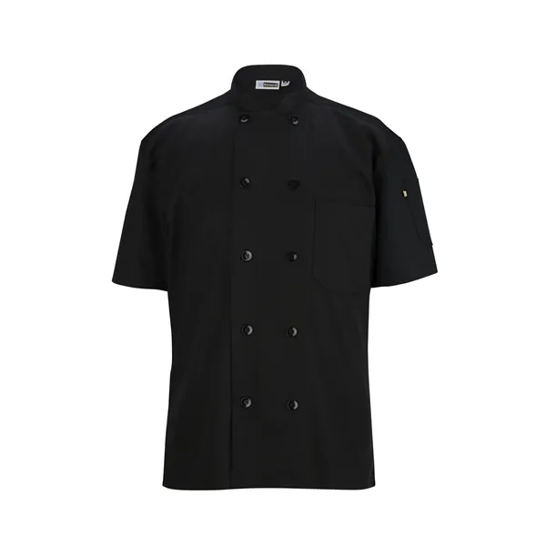 Edwards Industries - Unisex 10-Button Mesh-Back Chef Coat - Edwards Industries - Unisex 10-Button Mesh-Back Chef Coat - Image 0 of 3
