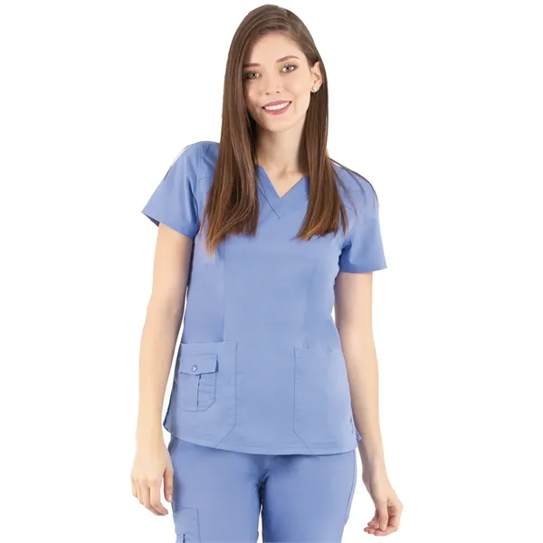 LifeThreads - Ergo 2.0 - Women's Scallop Neckline Top - LifeThreads - Ergo 2.0 - Women's Scallop Neckline Top - Image 0 of 5