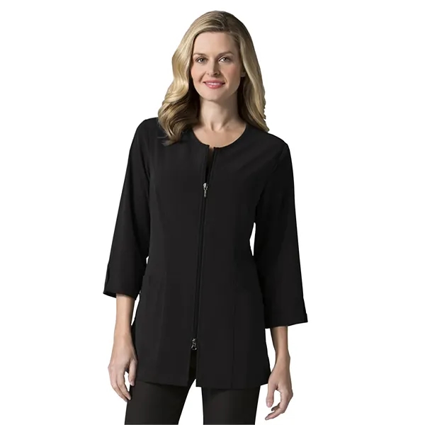 Maevn - Smart - Women's Three-Pocket 3/4 Sleeve Jacket - Maevn - Smart - Women's Three-Pocket 3/4 Sleeve Jacket - Image 0 of 3