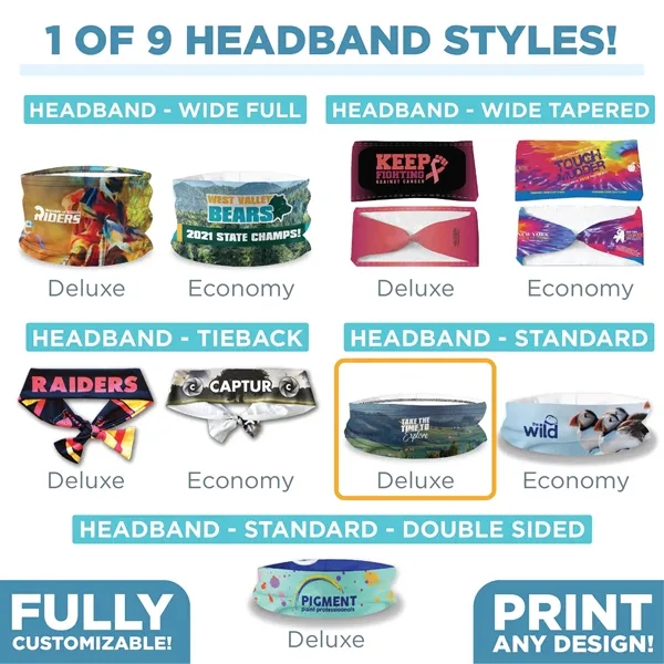 Headband Standard - Deluxe - Headband Standard - Deluxe - Image 3 of 4