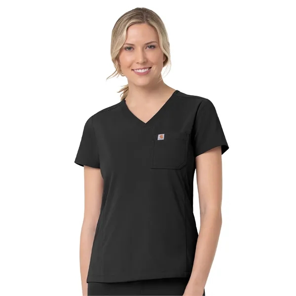 Carhartt Scrubs - Rugged Flex Peak - Women's Two-Pocket V... - Carhartt Scrubs - Rugged Flex Peak - Women's Two-Pocket V... - Image 0 of 0