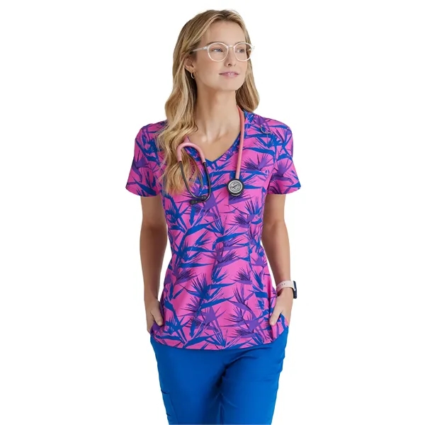 Barco - Skechers - Women's One Pocket Tuck-In Print Top - Barco - Skechers - Women's One Pocket Tuck-In Print Top - Image 0 of 1
