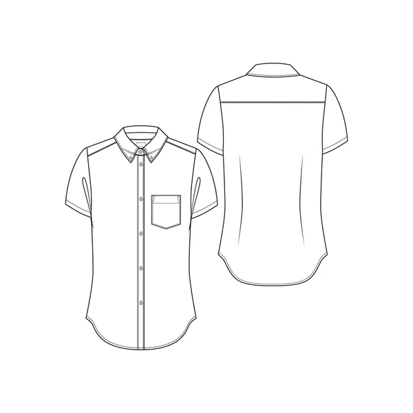 Classroom Uniforms - Girls' Short Sleeve Oxford Shirt - Classroom Uniforms - Girls' Short Sleeve Oxford Shirt - Image 2 of 2
