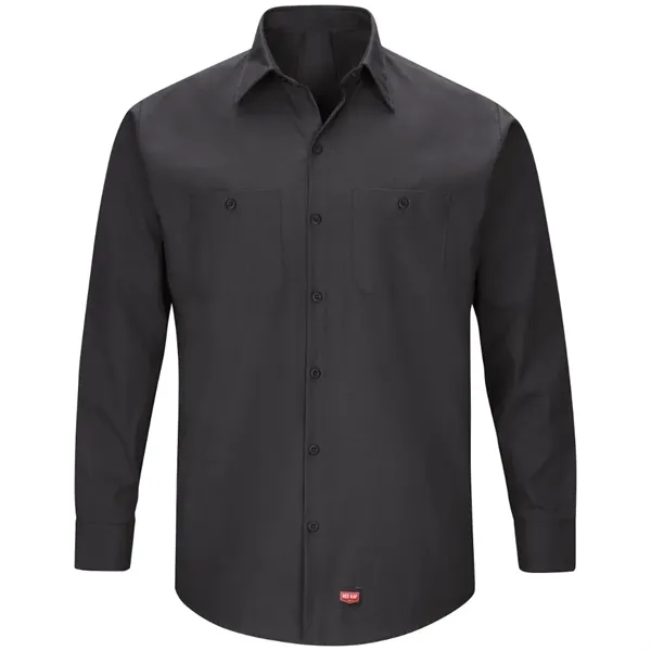 Red Kap Shirts - Men's Long Sleeve Mimix Work Shirt - Red Kap Shirts - Men's Long Sleeve Mimix Work Shirt - Image 1 of 5