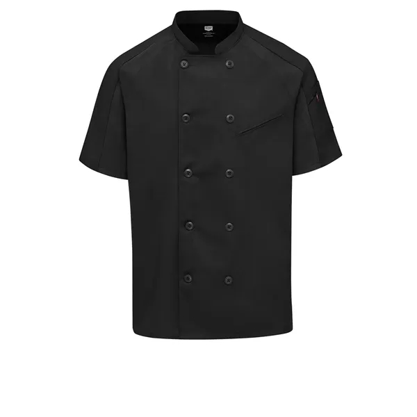Red Kap Culinary - Men's Airflow Raglan Chef Coat with Oi... - Red Kap Culinary - Men's Airflow Raglan Chef Coat with Oi... - Image 0 of 4