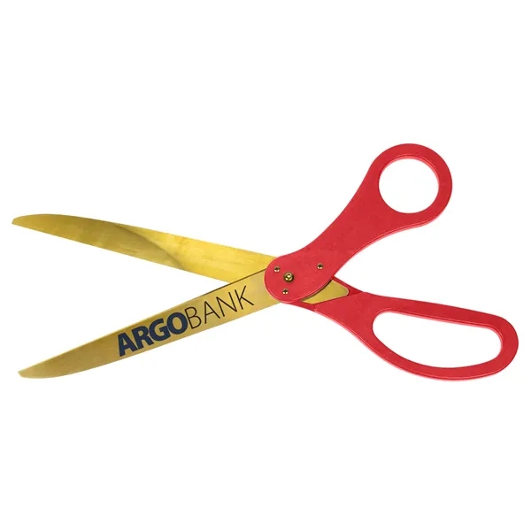 Custom 30" Large Scissors - Gold-Direct Print