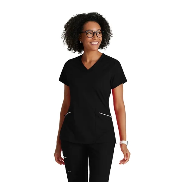Barco One Performance Knit - Women's Two-Pocket V-Neck Vi... - Barco One Performance Knit - Women's Two-Pocket V-Neck Vi... - Image 0 of 7