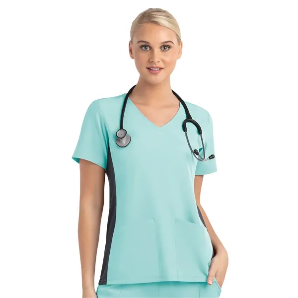 Maevn - Matrix Impulse - Women's Two-Pocket Mock Wrap Top - Maevn - Matrix Impulse - Women's Two-Pocket Mock Wrap Top - Image 0 of 27