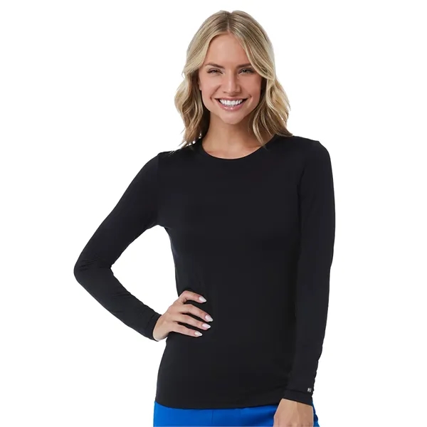 ScrubJoy Originals - Women's Long Sleeve Underscrub Tee - ScrubJoy Originals - Women's Long Sleeve Underscrub Tee - Image 0 of 4