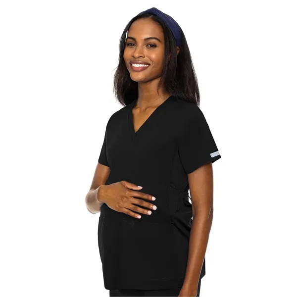 Med Couture - MC Touch - Women's 2-Pocket V-Neck Maternit... - Med Couture - MC Touch - Women's 2-Pocket V-Neck Maternit... - Image 0 of 9
