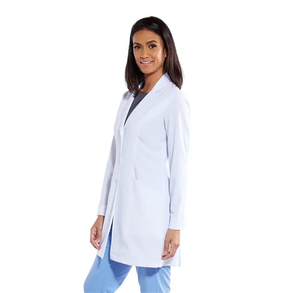 Grey's Anatomy Signature - Women's Two-Pocket 34" Mid-Len... - Grey's Anatomy Signature - Women's Two-Pocket 34" Mid-Len... - Image 0 of 1