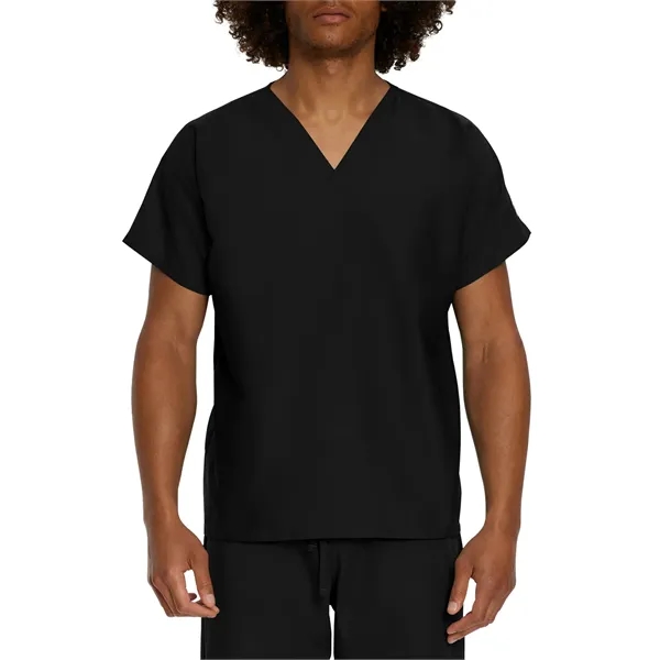 Landau - ScrubZone - Unisex No-Pocket Tuckable V-Neck Top - Landau - ScrubZone - Unisex No-Pocket Tuckable V-Neck Top - Image 0 of 7