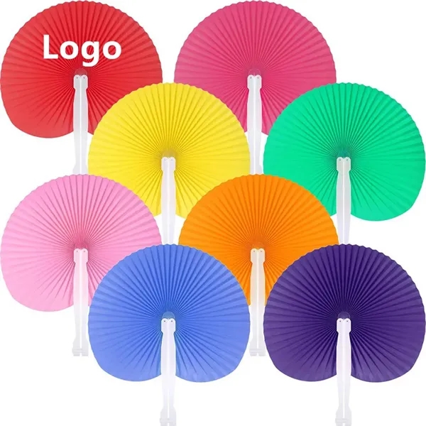 Foldable Hand Handheld Fans - Foldable Hand Handheld Fans - Image 0 of 5
