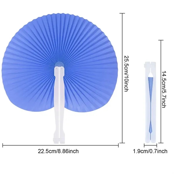 Foldable Hand Handheld Fans - Foldable Hand Handheld Fans - Image 4 of 5