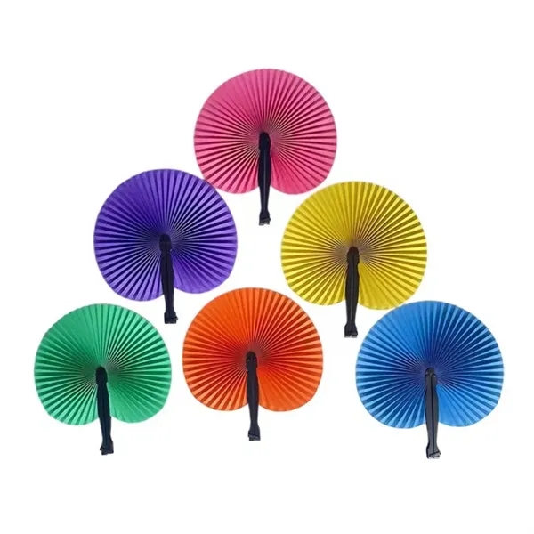 Foldable Hand Handheld Fans - Foldable Hand Handheld Fans - Image 5 of 5