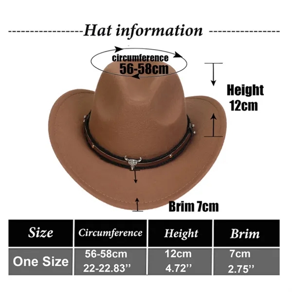 Western Suede Cowboy Hat - Western Suede Cowboy Hat - Image 1 of 2
