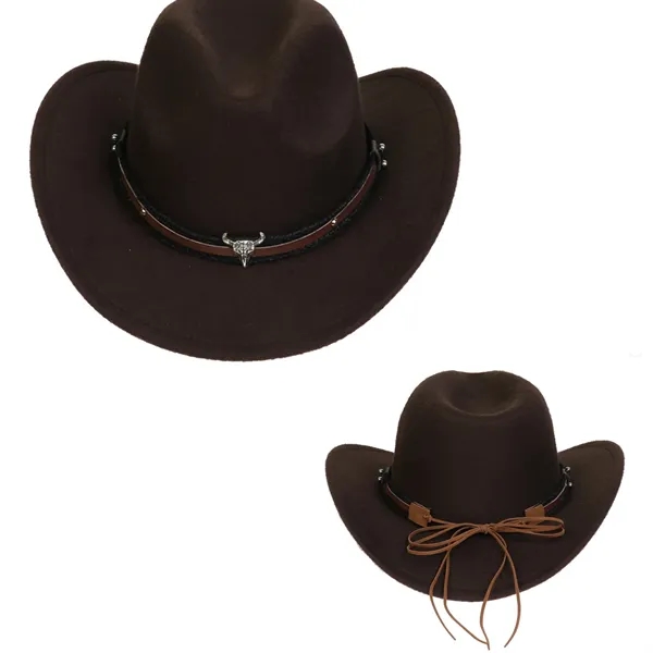 Western Suede Cowboy Hat - Western Suede Cowboy Hat - Image 0 of 2