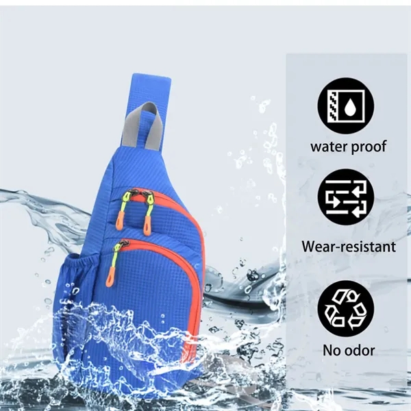 Lightweight Backpack Sling Bag Waterproof Hiking Cross-body - Lightweight Backpack Sling Bag Waterproof Hiking Cross-body - Image 2 of 9