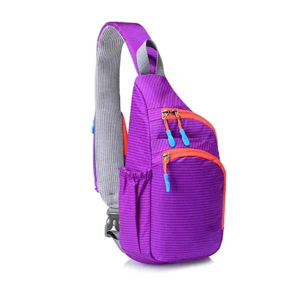 Lightweight Backpack Sling Bag Waterproof Hiking Cross-body - Lightweight Backpack Sling Bag Waterproof Hiking Cross-body - Image 4 of 9