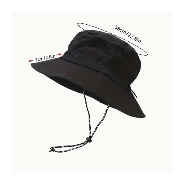 Foldable Quick-Drying Waterproof Outdoor Fisherman Sun Hat - Foldable Quick-Drying Waterproof Outdoor Fisherman Sun Hat - Image 1 of 9