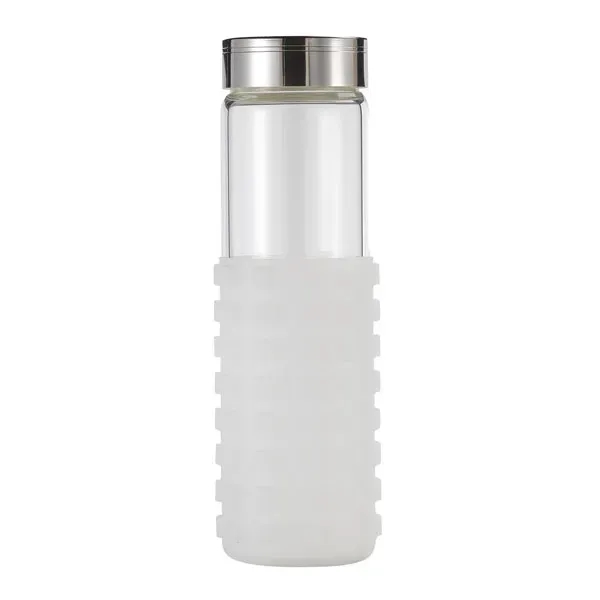 20 oz Silicone Grip Square Bottle - 20 oz Silicone Grip Square Bottle - Image 9 of 13
