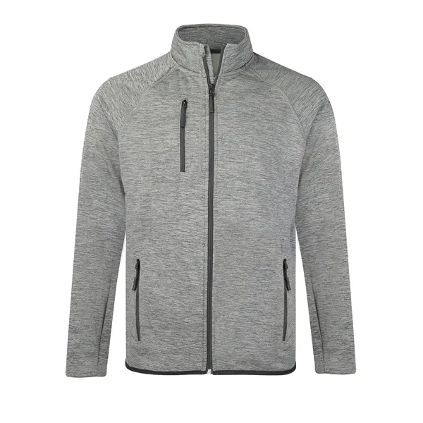 Men's Full-Zip Sweater Fleece Jacket - Men's Full-Zip Sweater Fleece Jacket - Image 4 of 6