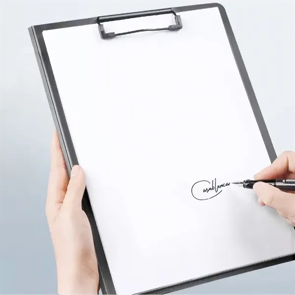 A4 Size PP Nursing Foldable Cover Clipboard Document Holder - A4 Size PP Nursing Foldable Cover Clipboard Document Holder - Image 2 of 3