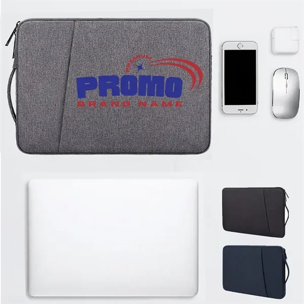 Waterproof Laptop Sleeve Case Protection Zipper Bag Portable - Waterproof Laptop Sleeve Case Protection Zipper Bag Portable - Image 0 of 5