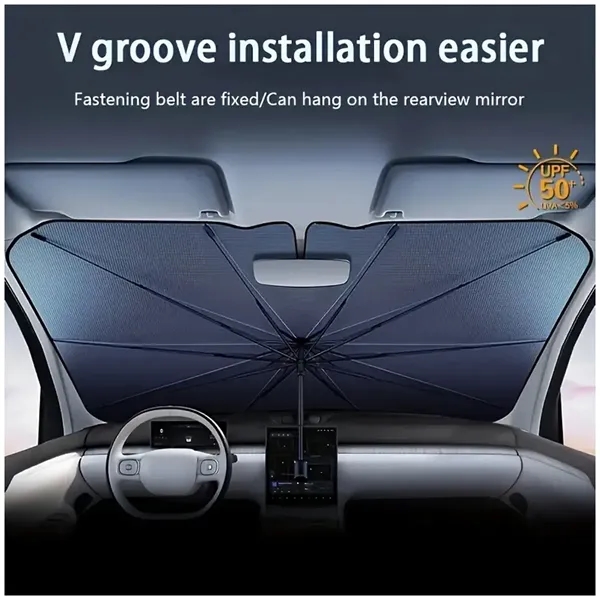Foldable Parasols Heat Insulation Panel For Car Truck SUV - Foldable Parasols Heat Insulation Panel For Car Truck SUV - Image 2 of 4