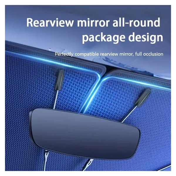 Foldable Parasols Heat Insulation Panel For Car Truck SUV - Foldable Parasols Heat Insulation Panel For Car Truck SUV - Image 4 of 4