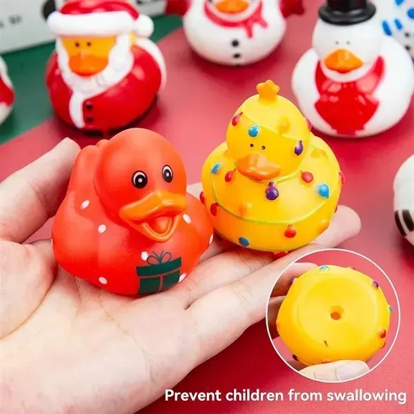 Christmas Rubber Duck Bath Toy - Christmas Rubber Duck Bath Toy - Image 2 of 3