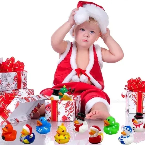 Christmas Rubber Duck Bath Toy - Christmas Rubber Duck Bath Toy - Image 3 of 3