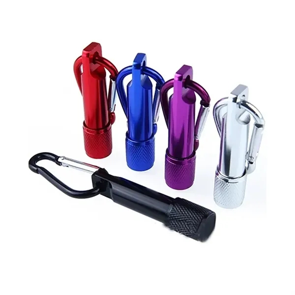 LED Flashlight Camping Outdoor Mountaineering Keychain - LED Flashlight Camping Outdoor Mountaineering Keychain - Image 3 of 8