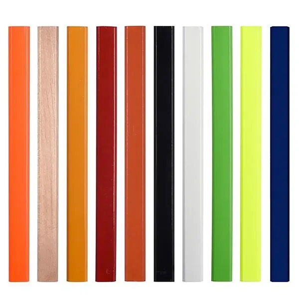 Full Color Octagonal Calibration Carpenter Pencil - Full Color Octagonal Calibration Carpenter Pencil - Image 1 of 11