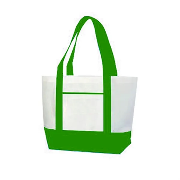 Two Tone Non Woven Boat Tote Bag MOQ100 - Two Tone Non Woven Boat Tote Bag MOQ100 - Image 4 of 12