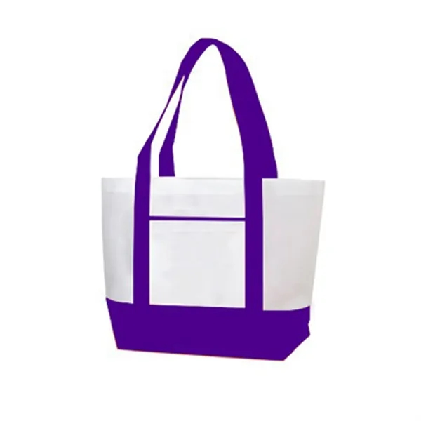 Two Tone Non Woven Boat Tote Bag MOQ100 - Two Tone Non Woven Boat Tote Bag MOQ100 - Image 6 of 12
