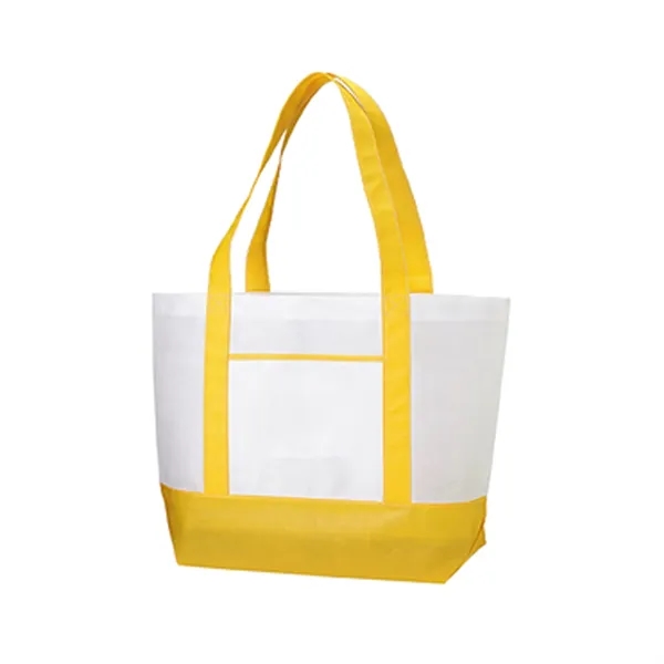 Two Tone Non Woven Boat Tote Bag MOQ100 - Two Tone Non Woven Boat Tote Bag MOQ100 - Image 8 of 12