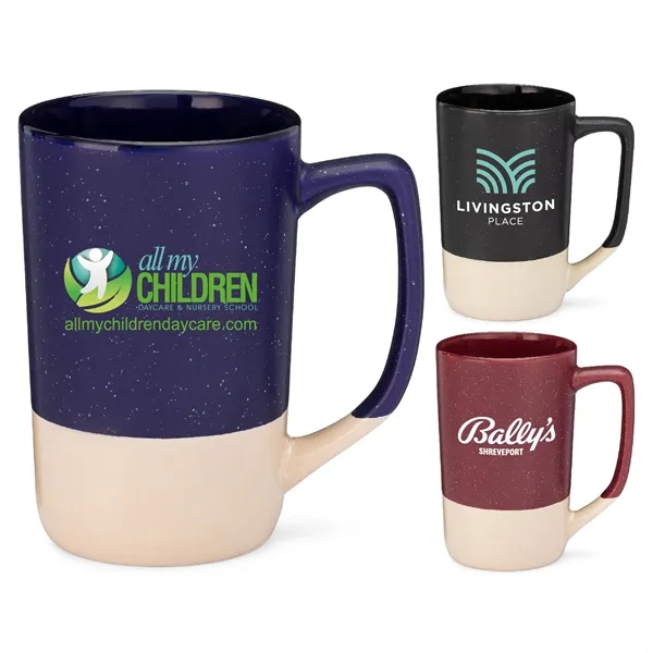 16 oz. Ceramic Dishwasher-Safe Coffee Mug w/ Handle - 16 oz. Ceramic Dishwasher-Safe Coffee Mug w/ Handle - Image 0 of 7